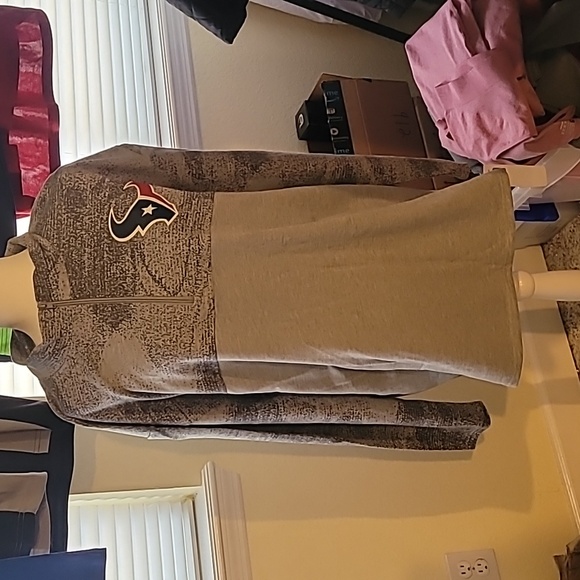 Texans 1/4 zip long sleeve top - Picture 1 of 4